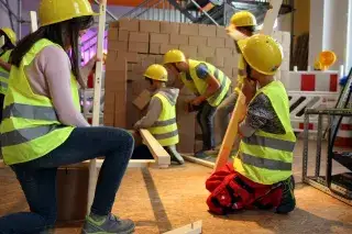 20210520_Kinder-_und_Jugendmuseum 2018 wurde im Kinder- und Jugendmuseum eifrig gewerkelt
