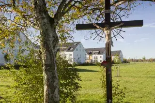 201201-lochhausen-wohnviertel-katy-spichal Wohnhäuser in Lochhausen im Münchner Westen