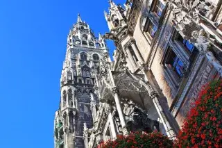 Das Neue Rathaus am Münchner Marienplatz Das Neue Rathaus am Münchner Marienplatz
