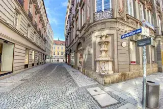 Die Viscardigasse nahe der Feldherrnhalle, auch Drückeberger-Gassl genannt