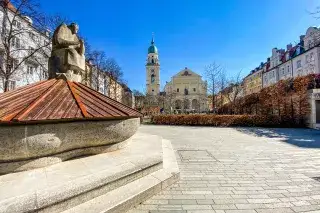 Josephsplatz in der Sonne Josephsplatz in der Sonne