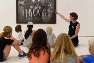 20210624_Kunsthalle_München_ES Kinderführung durch die Kunsthalle München
