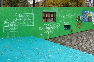 Bücherregal Schlachthofviertel, Zenetti-/Tumblerstraße