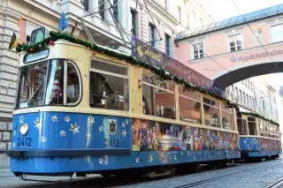 20201222_Tipps_Adventszeit Die Christkindltram fährt in der Adventszeit durch München