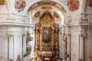 20210311_Dreifaltigkeitskirche Der Altar in der Dreifaltigkeitskirche