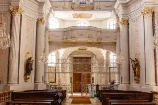20210311_Dreifaltigkeitskirche Die Dreifaltigkeitskirche von innen