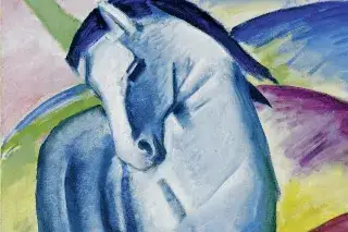 20210610_Lenbachhaus_ES Bild aus der Sammlung des Blauen Reiter um Franz Marc