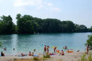 20201223_9_Badeseen Besonders bei jungen Leuten ist der Langwieder See beliebt