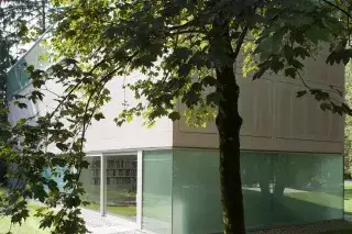 20210425_Sammlung_Goetz_ES Ein Baum vor der Sammlung Goetz