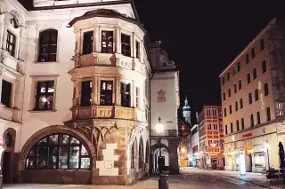 20210224_Corona_Streifzug_Nacht_Anette_Göttlicher Das Hofbräuhaus am Platzl
