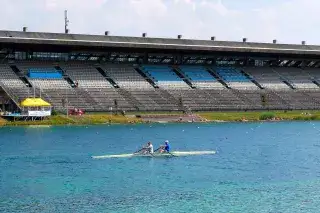 20201223_9_Badeseen Sportlich geht's zu an der Olympia-Regattaanlage in Oberschleißheim