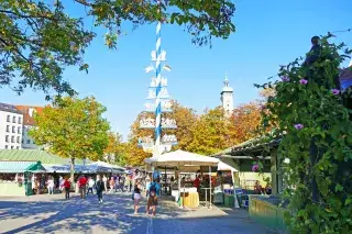 20201229_Bairisch_Kurs Der Viktualienmarkt im Herzen Münchens