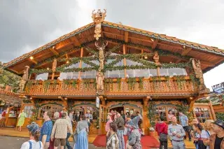 Die Wildstuben von außen. Der Name ist hier natürlich Programm