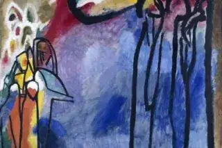 Wassily Kandinsky, Improvisation 19, 1911, Foto: Städt. Galerie im Lenbachhaus und Kunstbau Wassily Kandinsky, Improvisation 19, 1911, Foto: Städt. Galerie im Lenbachhaus und Kunstbau