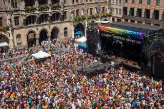 CSD Straßenfest 2022 am Marienplatz