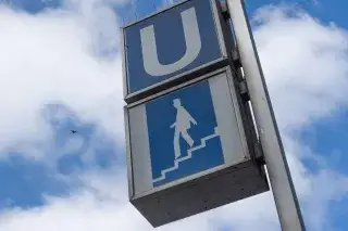 Verkehrsschild U-Bahn Verkehrsschild U-Bahn