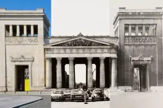 Bild von den Propyläen aus der App MunichArtToGo Bild von den Propyläen aus der App MunichArtToGo