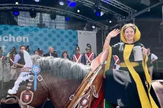 Franziska Inselkammer ist das neue Münchner Kindl