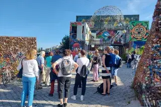Stadtspaziergang mit dem Plantreff durch München Stadtspaziergang mit dem Plantreff durch München