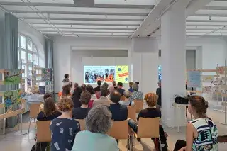 Vortrag im PlanTreff in München Vortrag im PlanTreff in München