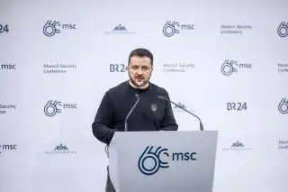 Volodymyr Zelenskyy at the Munich Security Conference 2024 Münchner Sicherheitskonferenz 2024