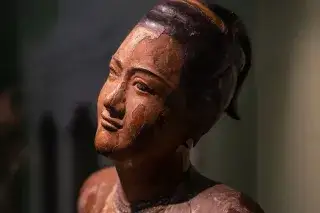 Ausstellungsobjekt im Museum Fünf Kontinente Ausstellungsobjekt im Museum Fünf Kontinente