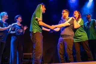 Impro-EM: Duell auf der Bühne Impro-EM: Duell auf der Bühne