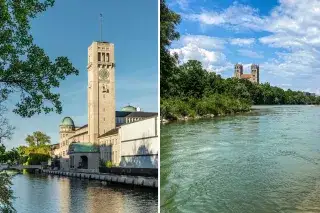 Deutsches Museum + Isar Deutsches Museum + Isar