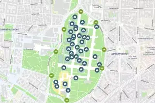 Geländeplan Oktoberfest