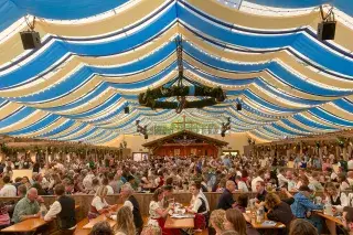 Boandlkramerei - Innenansicht Boandlkramerei - Innenansicht mit Blick auf Bühne