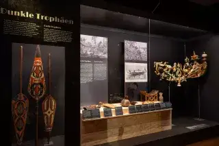 Ausstellungsansicht Kolonialismus in den Dingen