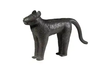 Leopardenfigur aus Nigeria Leopardenfigur aus Nigeria