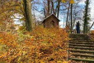Magdalenenpark in Pasing: Haus des Gebets Magdalenenpark in Pasing: Haus des Gebets