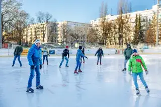 Eislaufen im Prinzregentenstadion Eislaufen im Prinzregentenstadion
