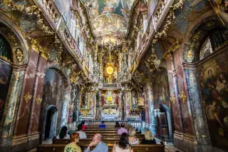 Asamkirche Innenraum
