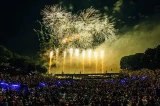 Sommernachtstraum-Feuerwerk im Olympiapark