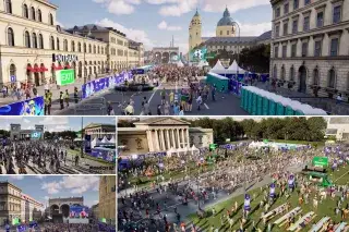 Fan Meeting Points Munich Die Fan Meeting Points am Odeons- und Königsplatz zum CL-Finale 2025