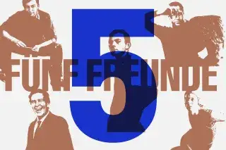 Fünf Freunde im Museum Brandhorst