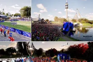 The Champions Festival for UCLF 2025 in the Olympic Park Das Champions Festival zum UCLF 2025 im Olympiapark