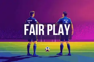 Wir alle sind Champions – Fair Play Fair-Play-Champions-Aktion: Qualle und Brych