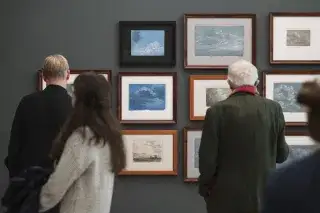 Ausstellungsszene im Lenbachhaus